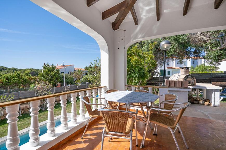S'Auba Villa Exclusiva Con Piscina Privada De Agua Salada Y Horno De Pizza Es Mercadal Luaran gambar